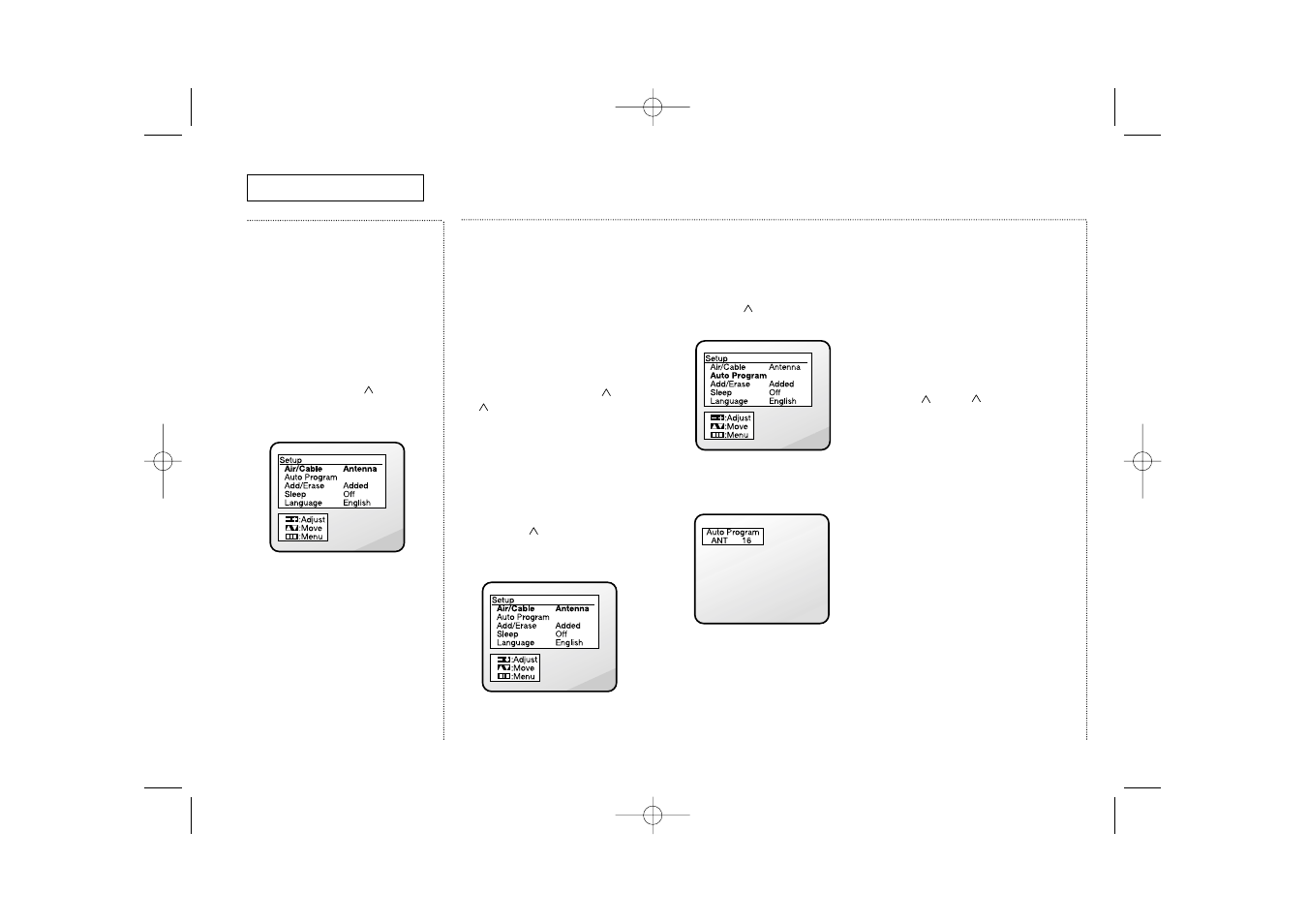 Tv o | Curtis Mathes CMC13003 User Manual | Page 17 / 42