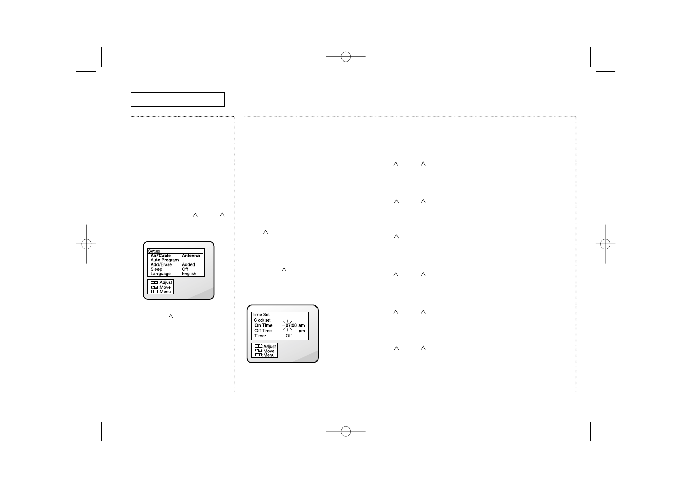Curtis Mathes CMC13003 User Manual | Page 21 / 42