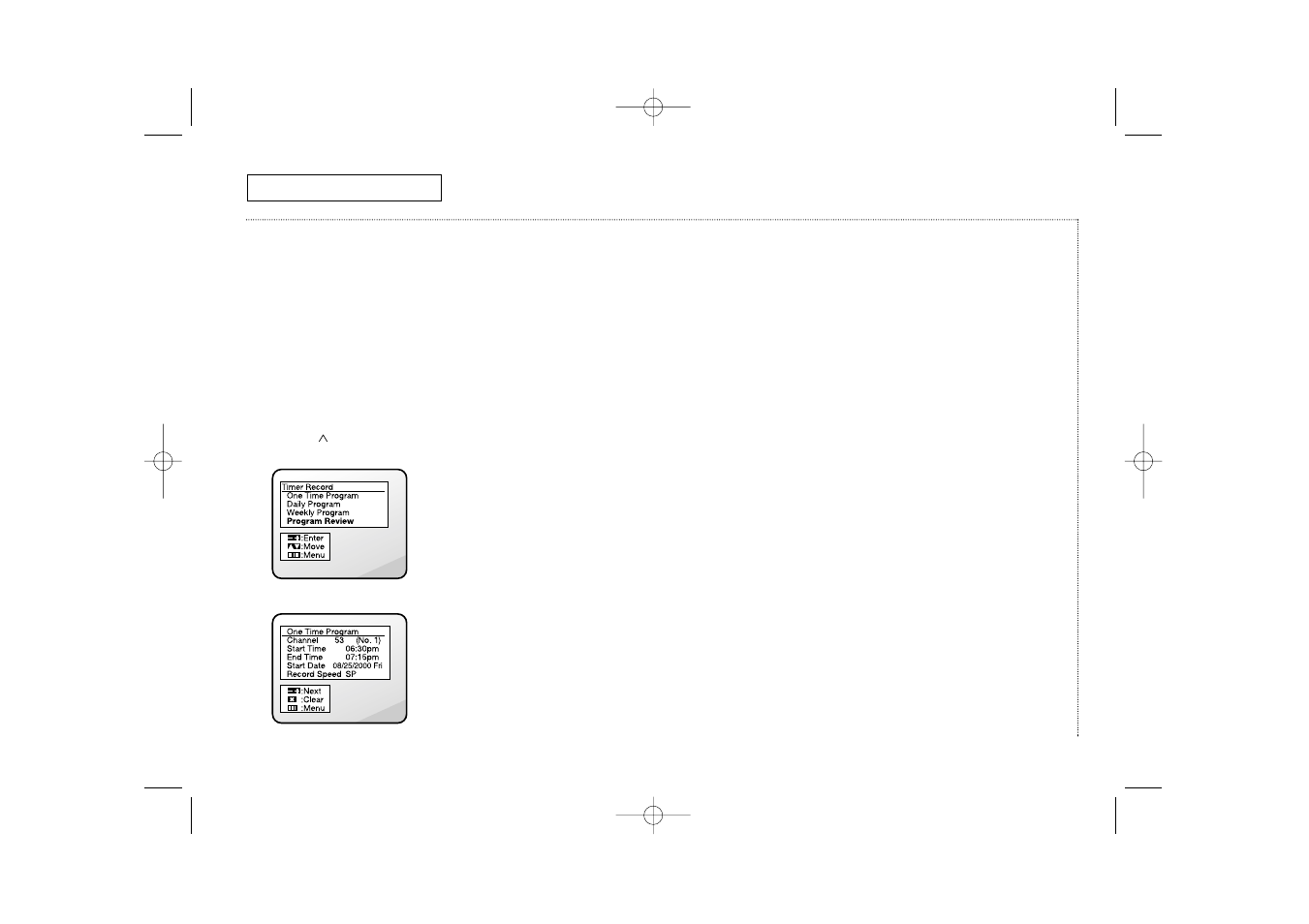 Vcr o | Curtis Mathes CMC13003 User Manual | Page 28 / 42