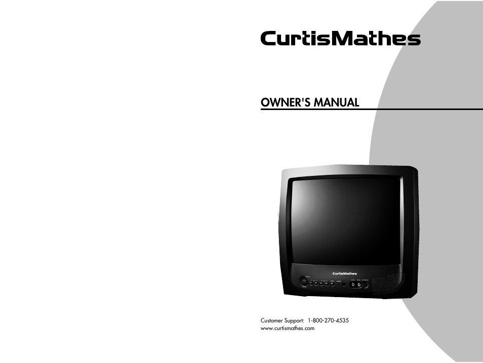 Curtis Mathes CM 13102 User Manual | 32 pages