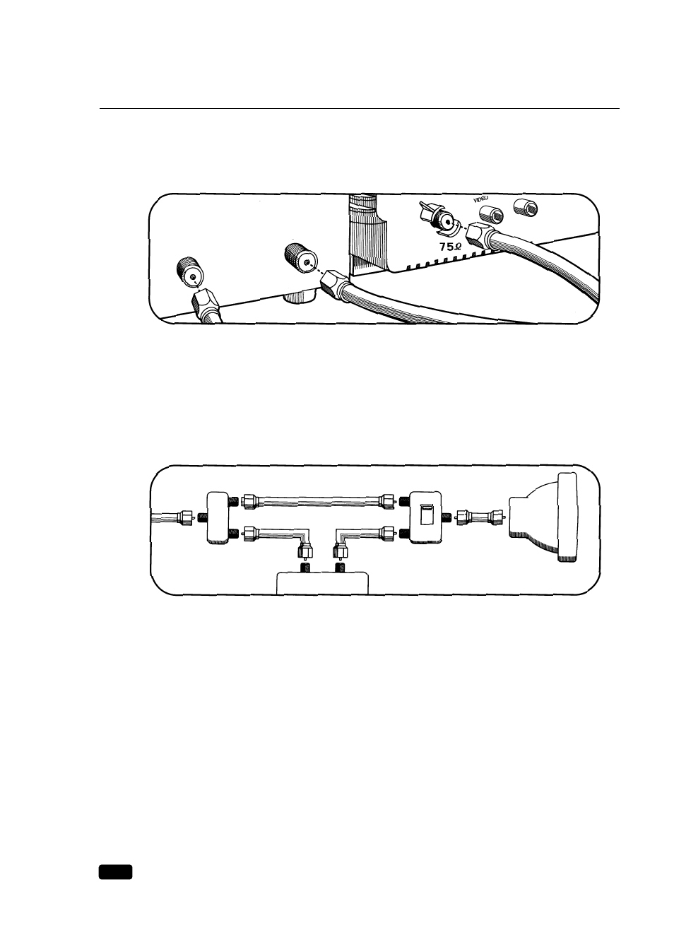 Connecting other pieces of equipment, Converter box in out | Curtis Mathes CM 13102 User Manual | Page 13 / 32