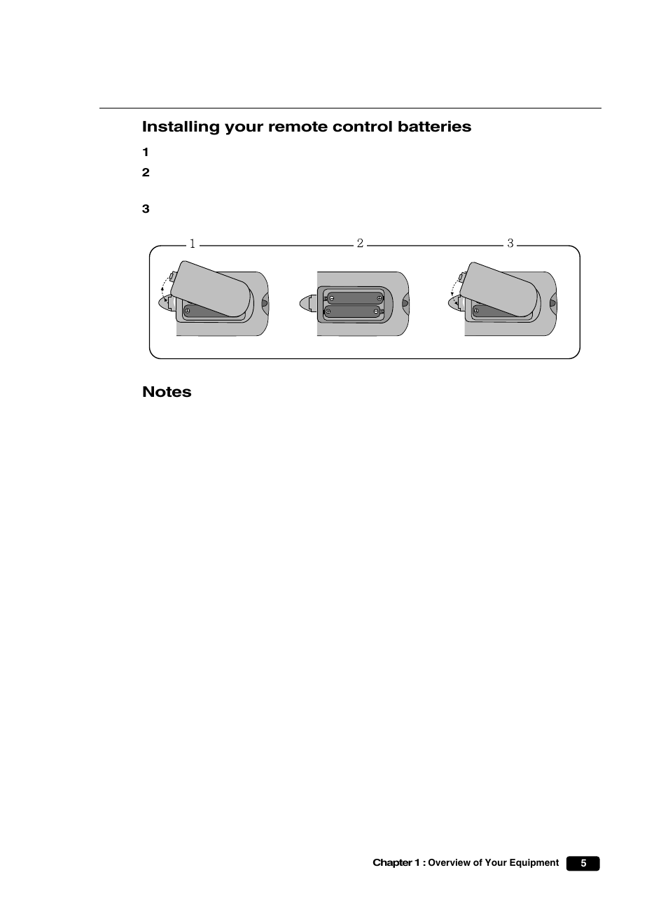 Installing your remote control batteries | Curtis Mathes CM25101S User Manual | Page 10 / 40