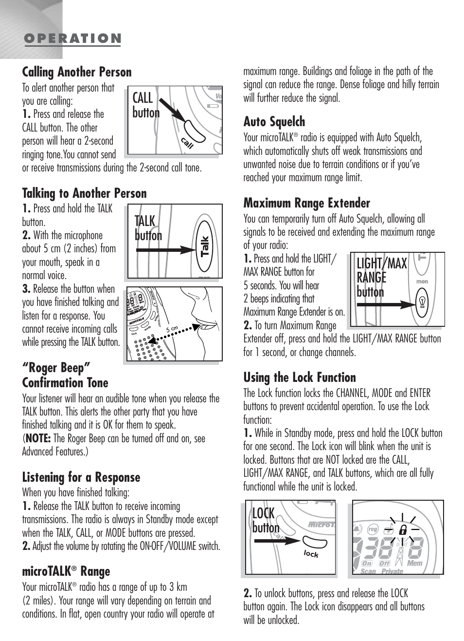 Cobra Digital MICROTALK MT-900 User Manual | Page 4 / 10