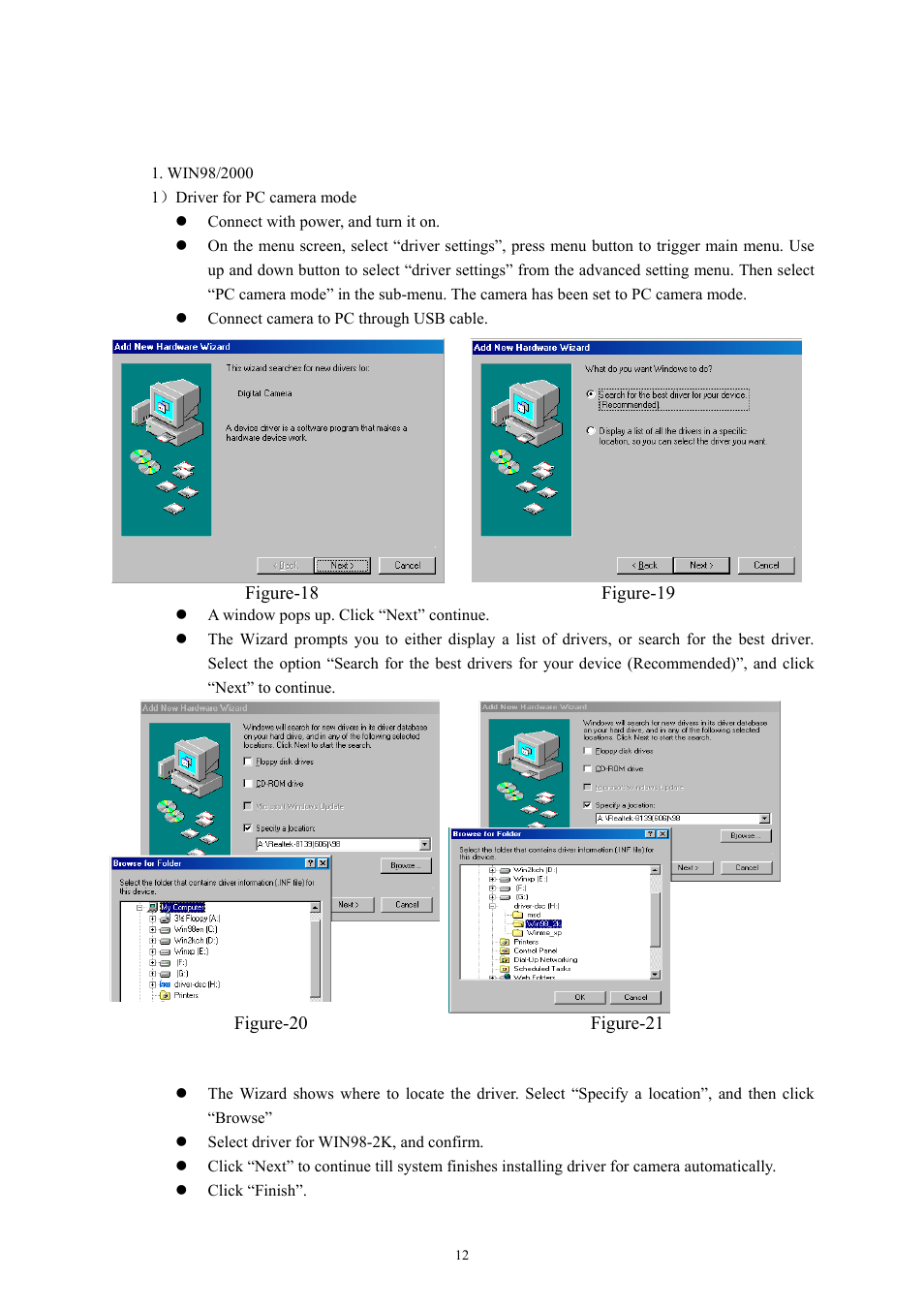 Software installation | Cobra Digital DC4330 User Manual | Page 13 / 16