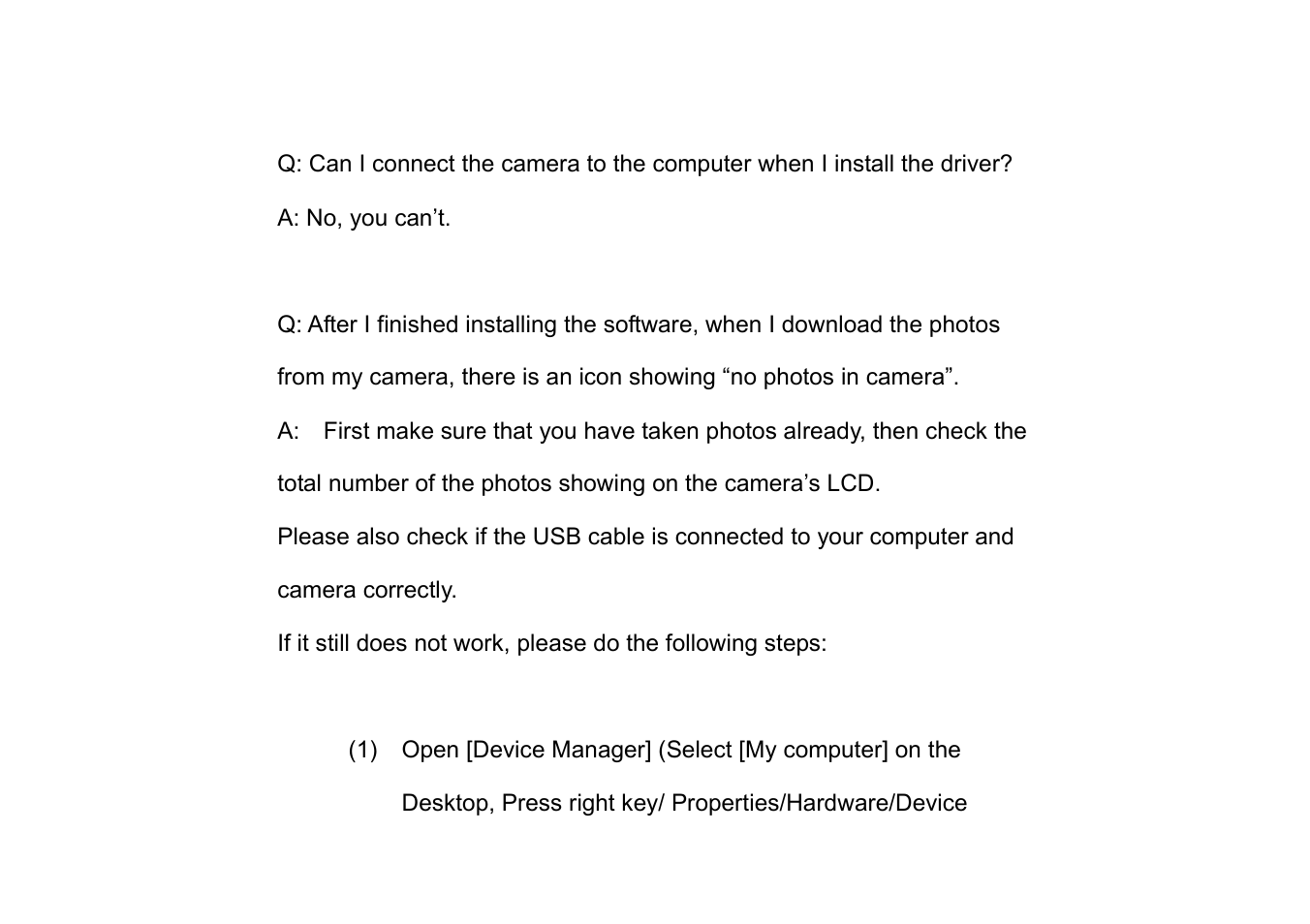 Cobra Digital DC125 User Manual | Page 20 / 22