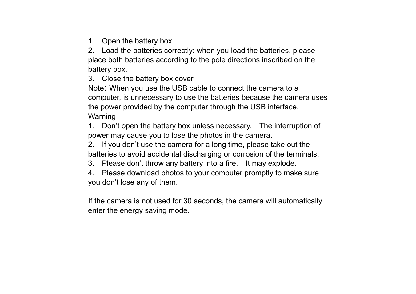 Cobra Digital DC125 User Manual | Page 3 / 22