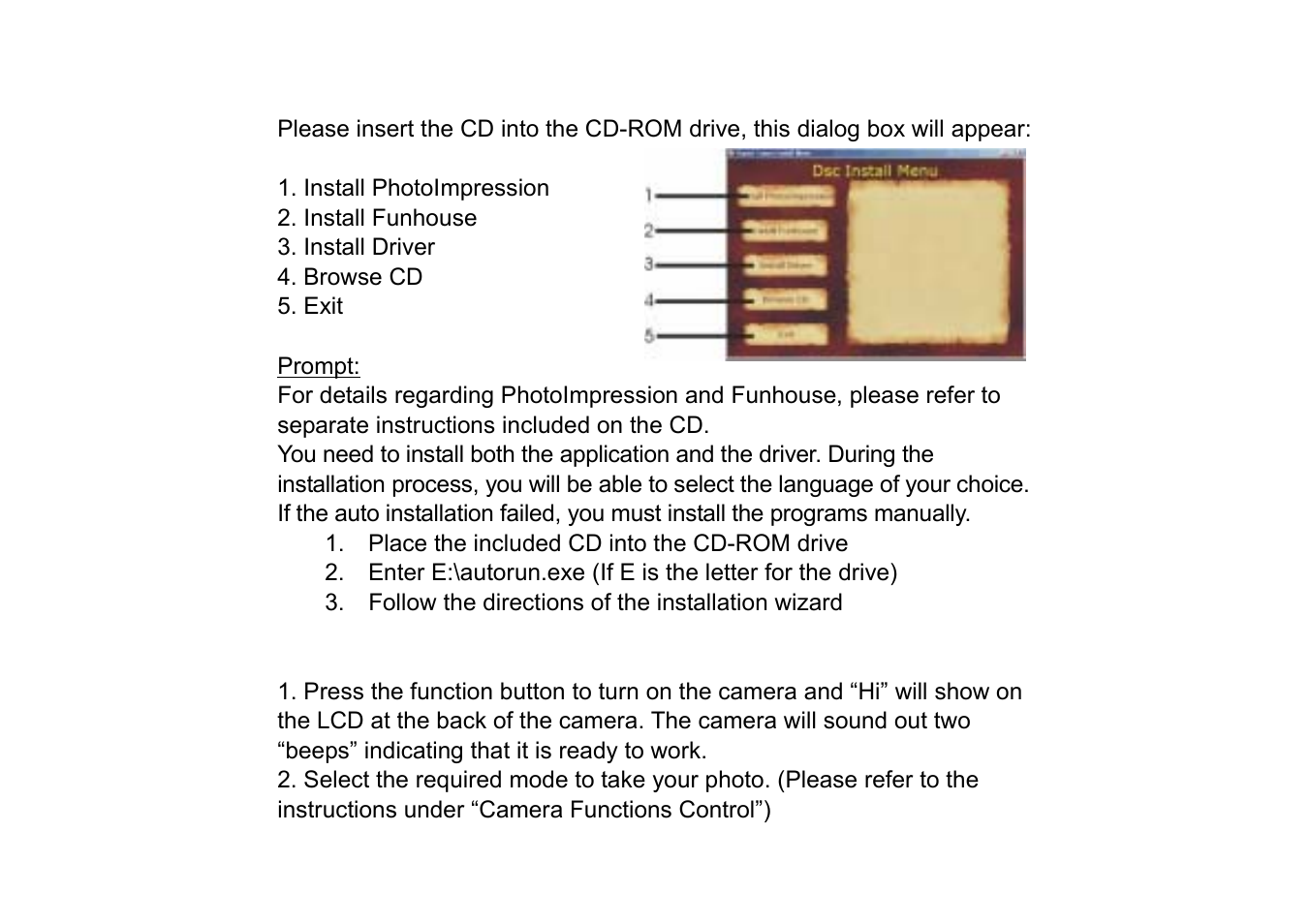 Cobra Digital DC125 User Manual | Page 4 / 22