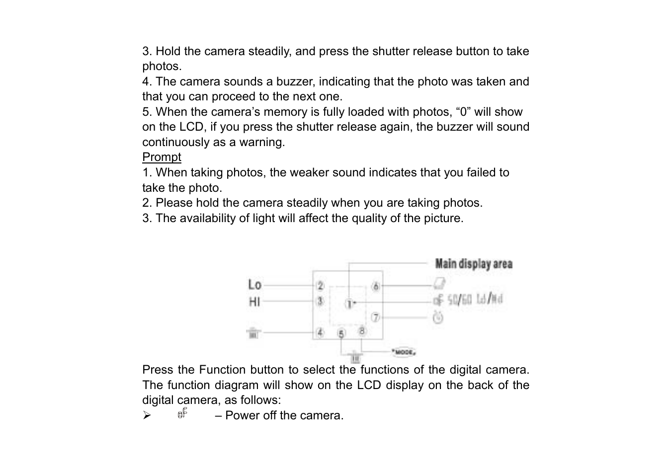 Cobra Digital DC125 User Manual | Page 5 / 22