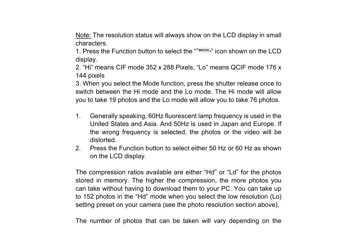 Cobra Digital DC125 User Manual | Page 8 / 22