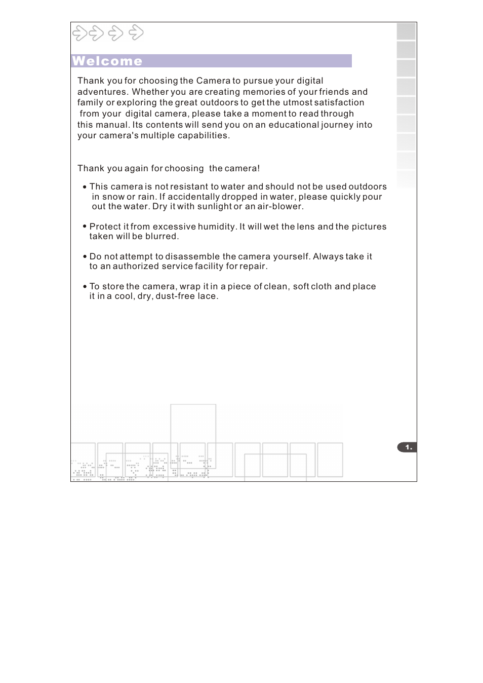 Welcome | Cobra Digital DC6415 User Manual | Page 3 / 21