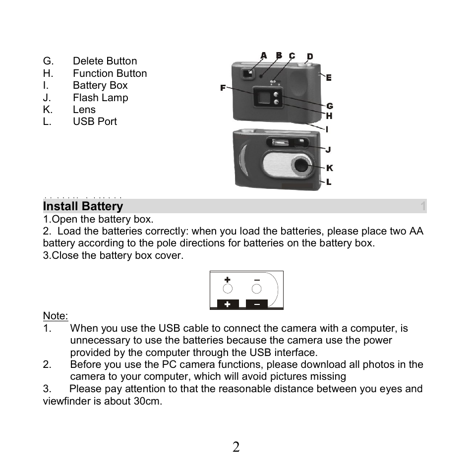 Cobra Digital DC360 User Manual | Page 3 / 15