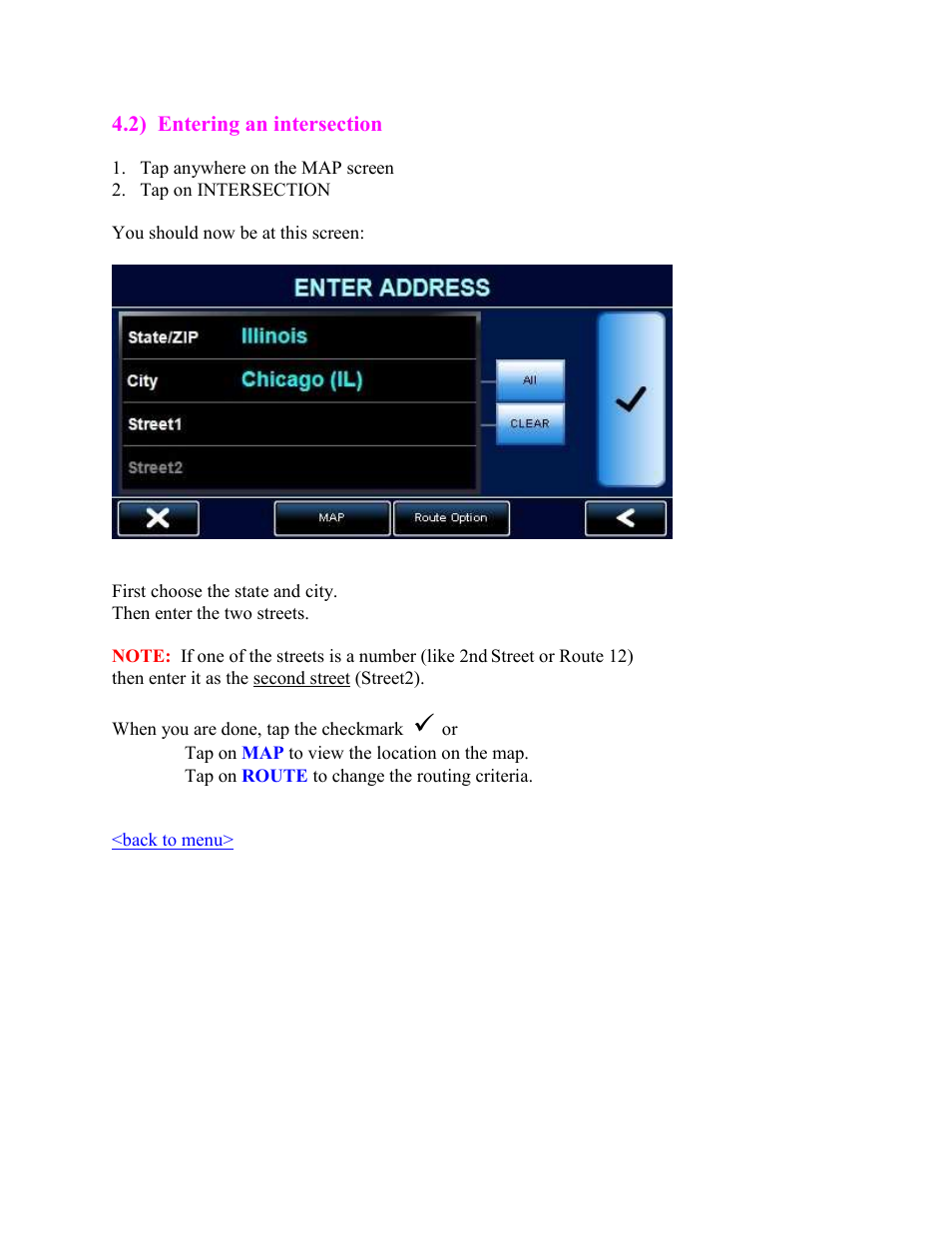 Entering an intersection | Cobra Digital 7750 PLT User Manual | Page 14 / 59