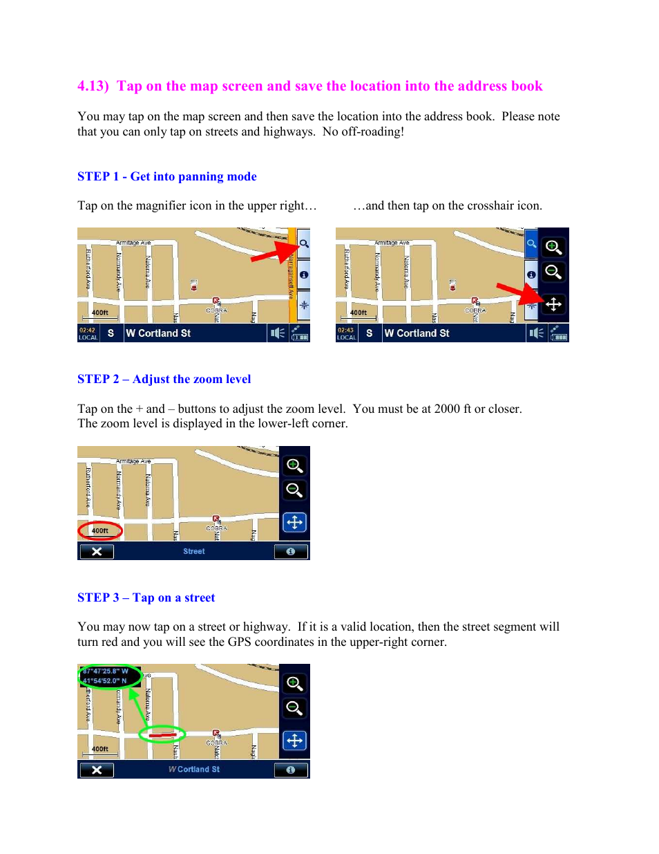Cobra Digital 7750 PLT User Manual | Page 27 / 59