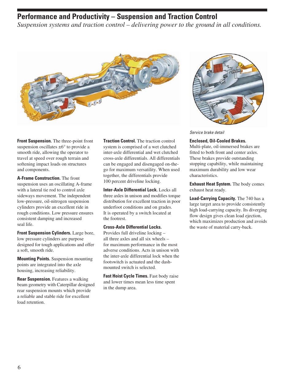 CAT Articulated Truck 740 User Manual | Page 6 / 20