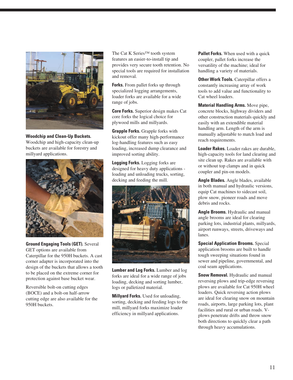 CAT Wheel Loader User Manual | Page 11 / 28