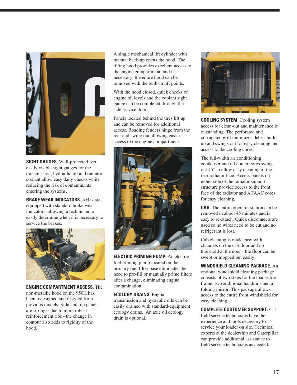 CAT Wheel Loader User Manual | Page 17 / 28