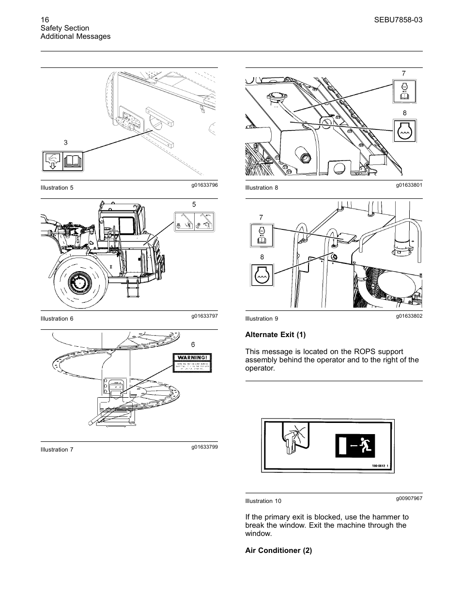 CAT Caterpillar Wheel Tractor-Scraper 627G User Manual | Page 13 / 31