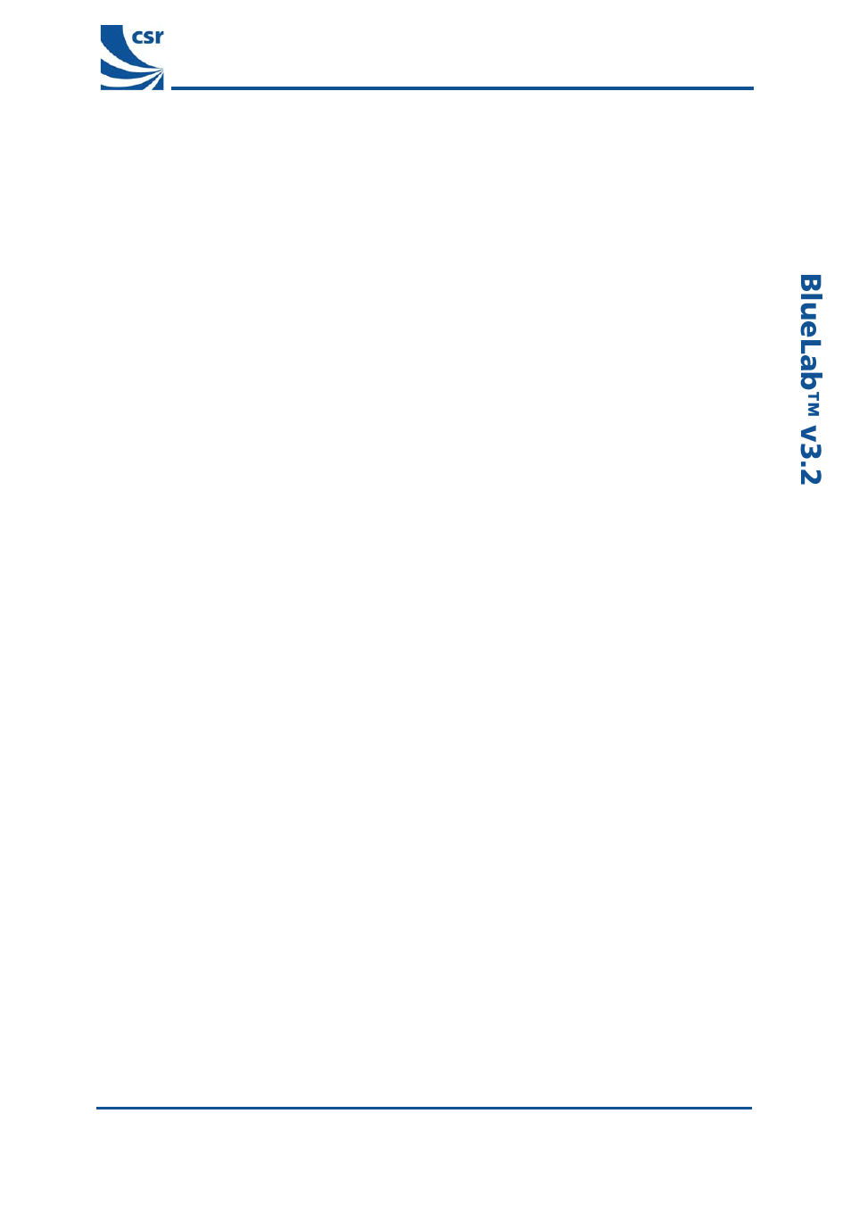 CSR BlueLab v3.2 User Manual | Page 2 / 24