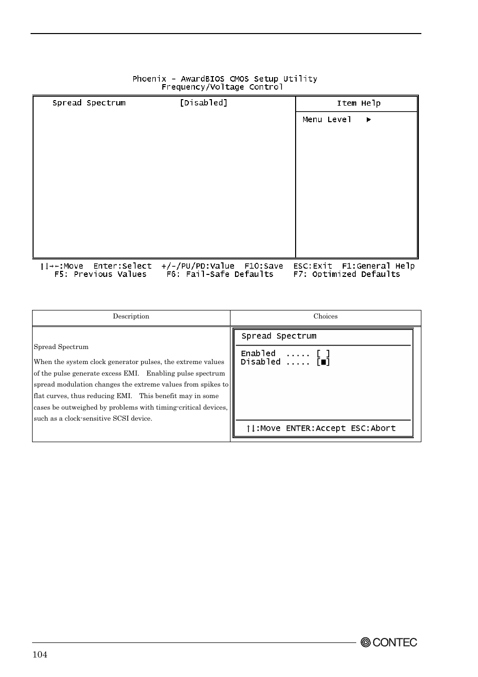 Frequency / voltage control | Contec SPI-8451-LVA User Manual | Page 111 / 123