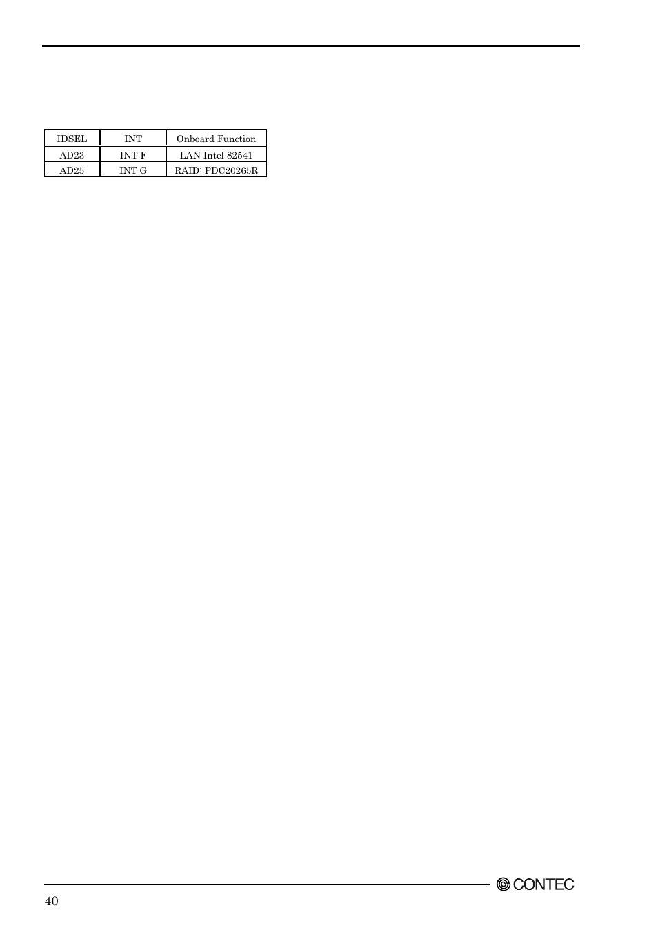 Pci routing information | Contec SPI-8451-LVA User Manual | Page 47 / 123