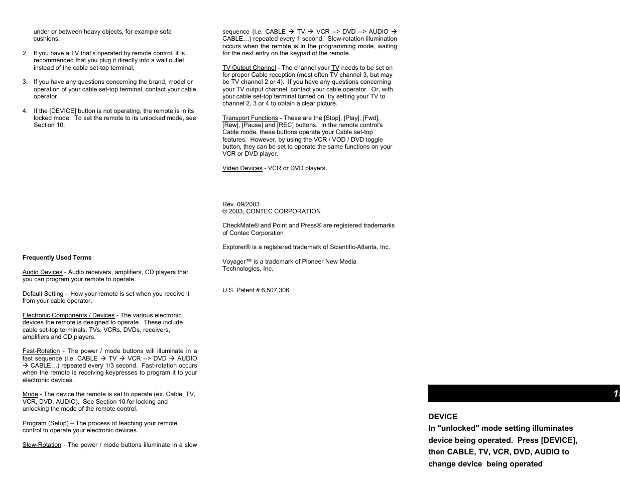 Contec CheckMate V RT-U50-25S User Manual | Page 7 / 8