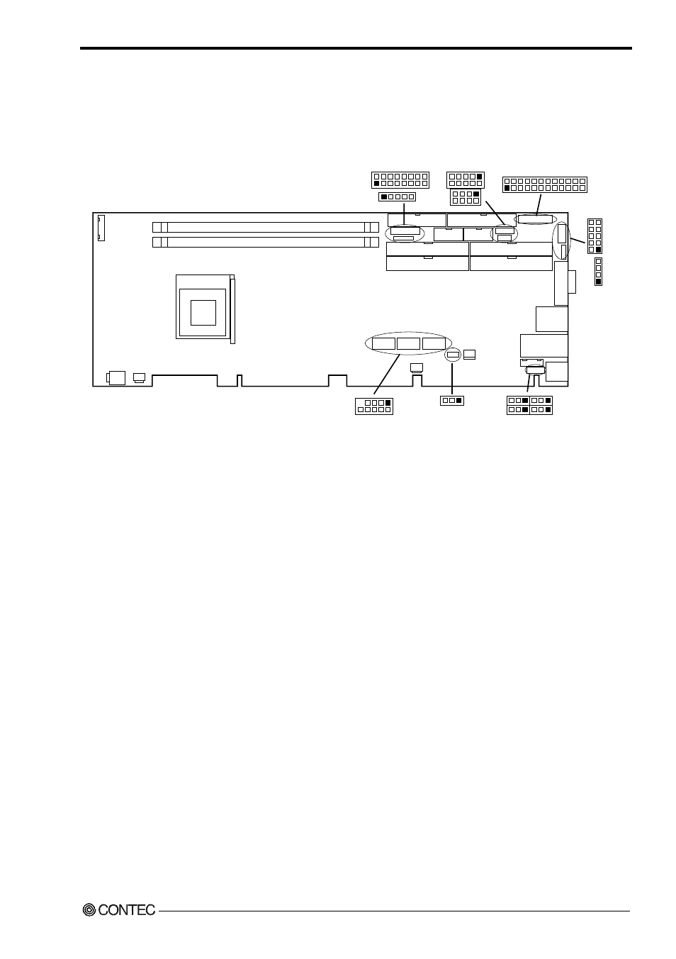 5 connector & jumper location | Contec SPI-8450-LLVA User Manual | Page 12 / 129