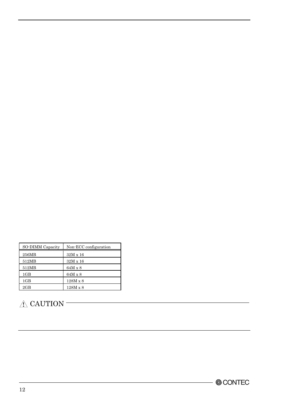 Cpu installation, Main memory installation: dimm1, dimm2, Caution | Contec SEH-9450-LAS User Manual | Page 19 / 99