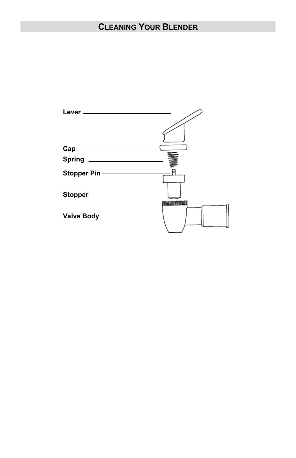 Cleaning your blender | ChefScape SE655 User Manual | Page 8 / 44