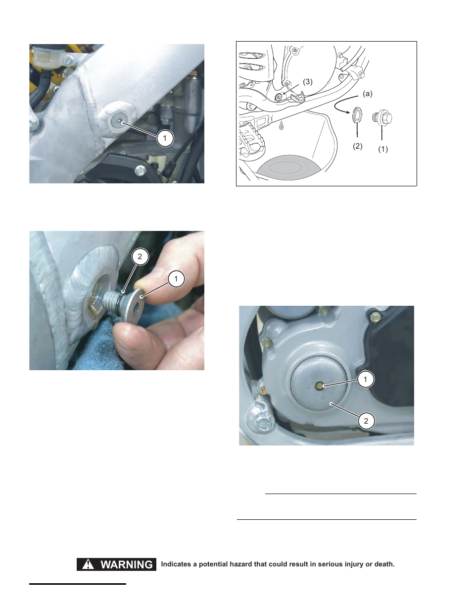 Warning | Cannondale S440 User Manual | Page 30 / 105