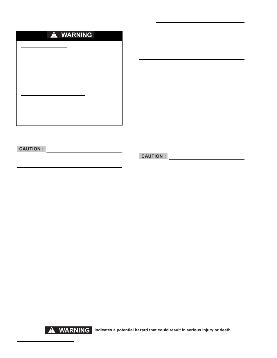 Operation, Starting the engine, Starting a warm engine | Jump starting, Starting a warm engine jump starting, Warning | Cannondale S440 User Manual | Page 42 / 105