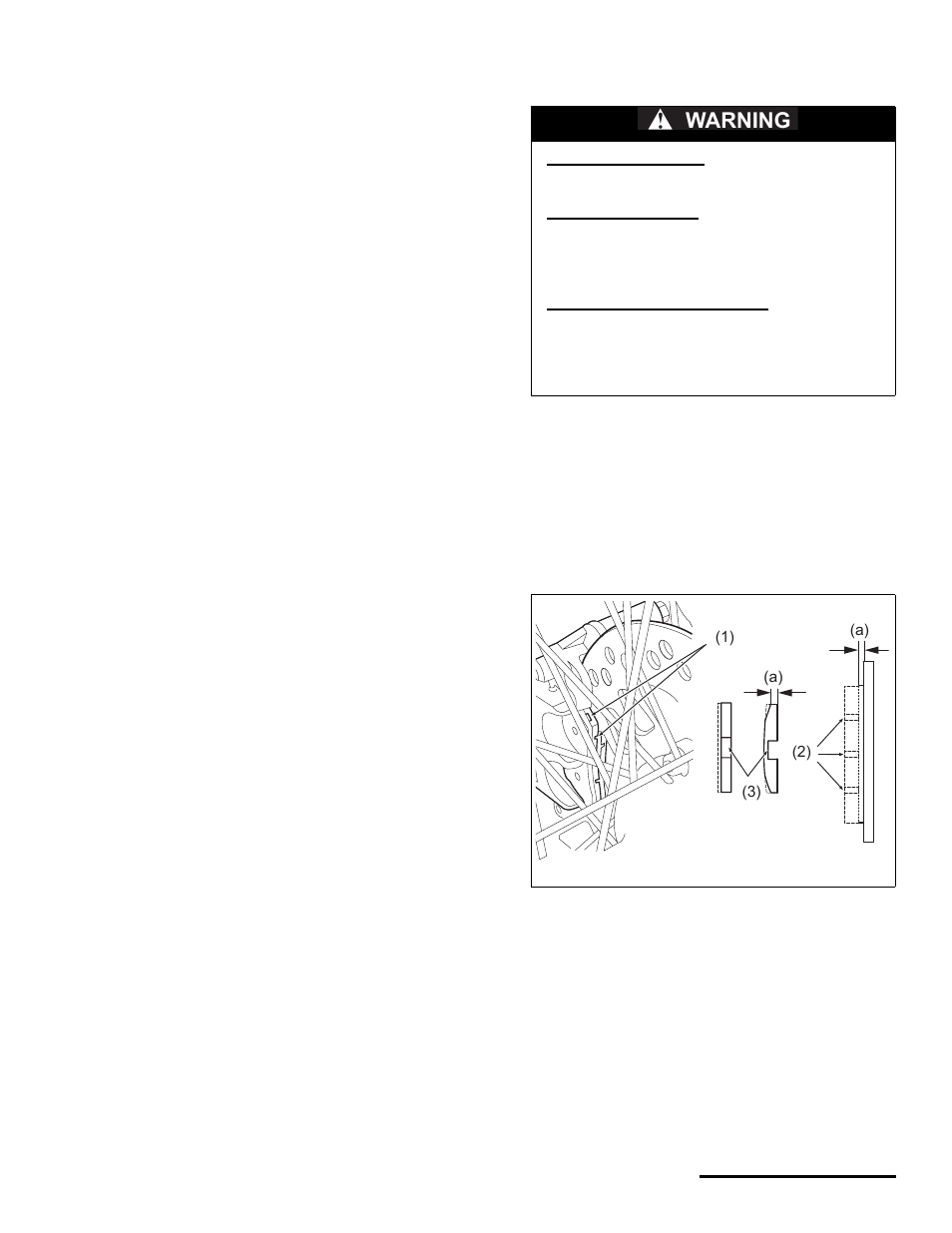 Brakes, Testing the brakes, Front brake pads inspection | Rear brake pads inspection, Warning | Cannondale S440 User Manual | Page 53 / 105