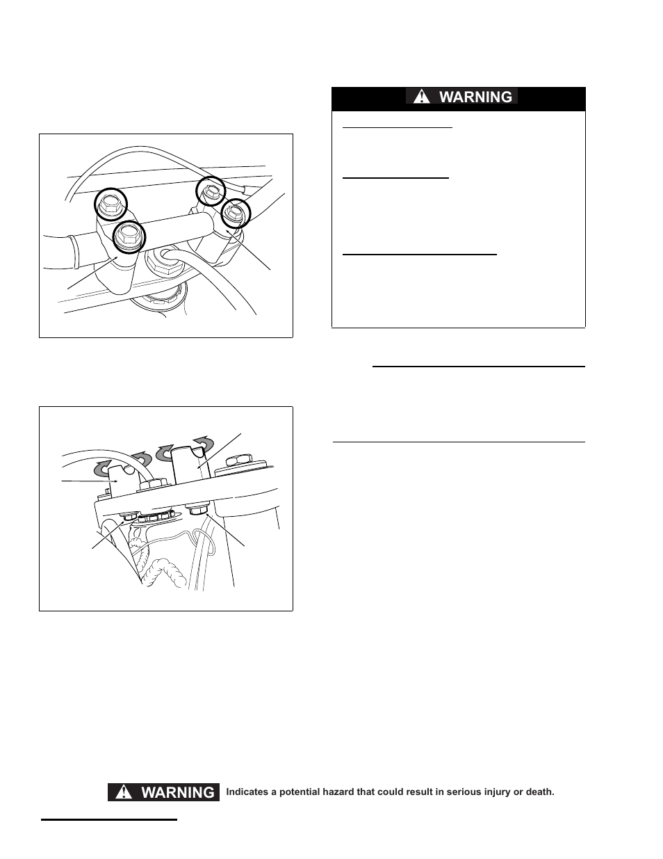 Warning | Cannondale S440 User Manual | Page 74 / 105