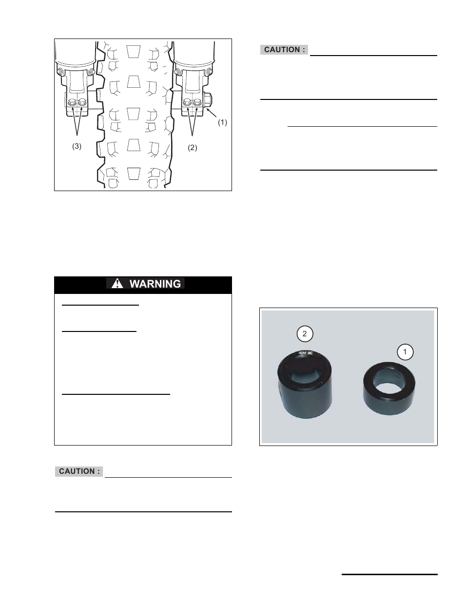 Installing the front wheel, Warning | Cannondale S440 User Manual | Page 89 / 105