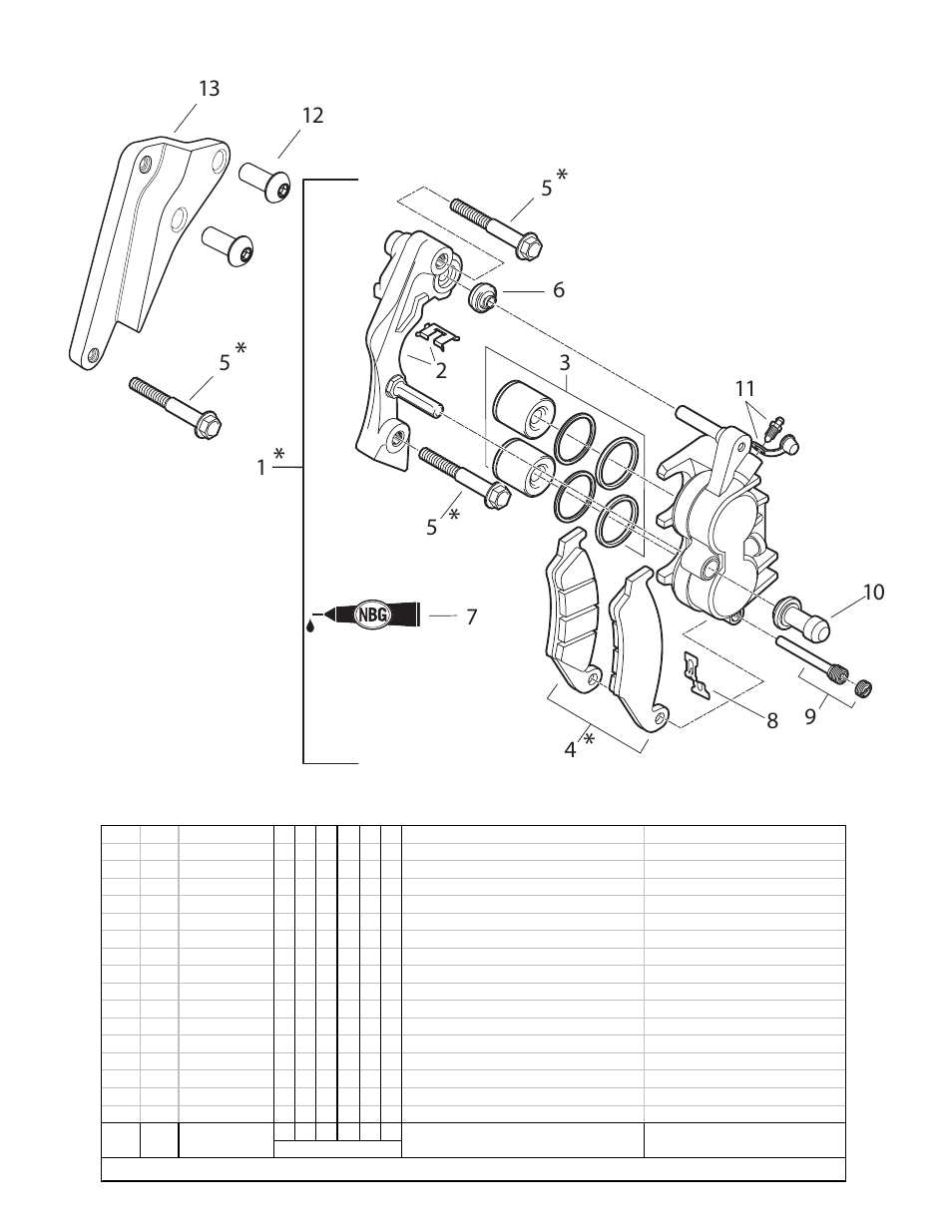 Front brake caliper | Cannondale E440R User Manual | Page 15 / 36