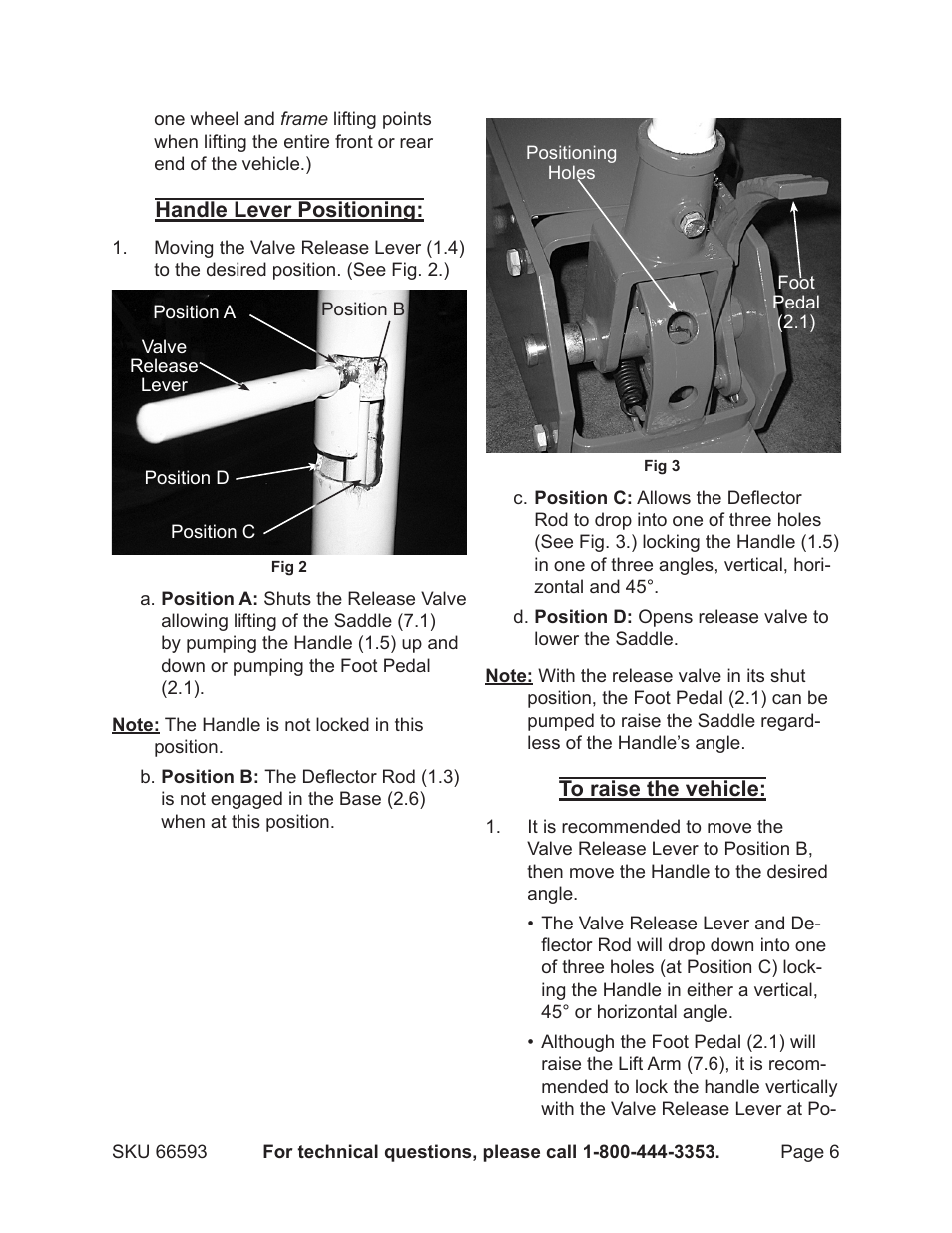 Central Hydraulics 66593 User Manual | Page 6 / 12