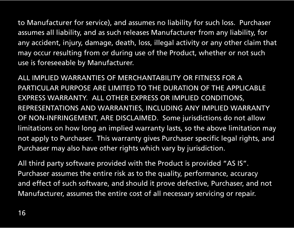 Contour ContourHD User Manual | Page 18 / 20