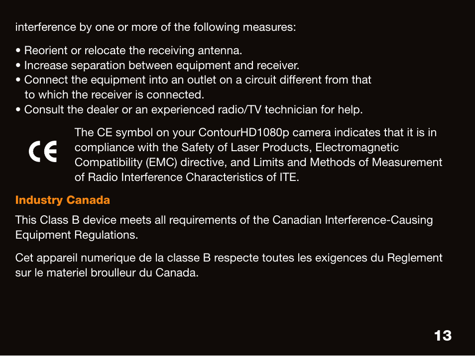 Contour ContourHD1080p User Manual | Page 13 / 19