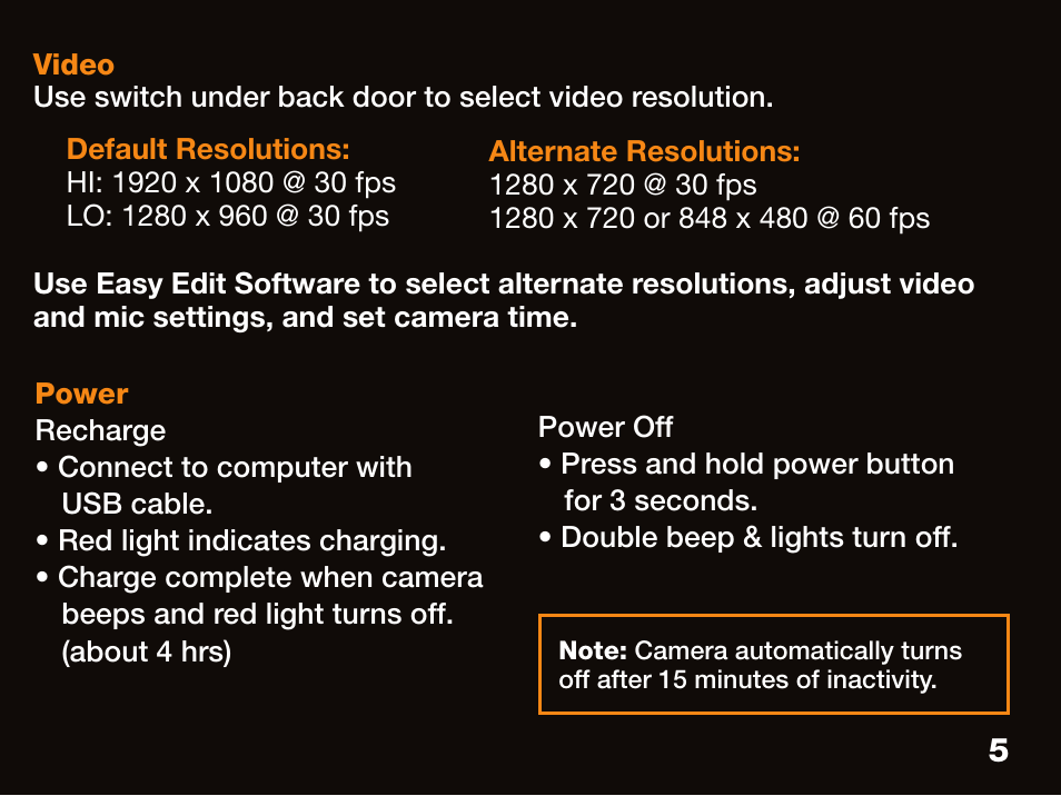 Contour ContourHD1080p User Manual | Page 5 / 19