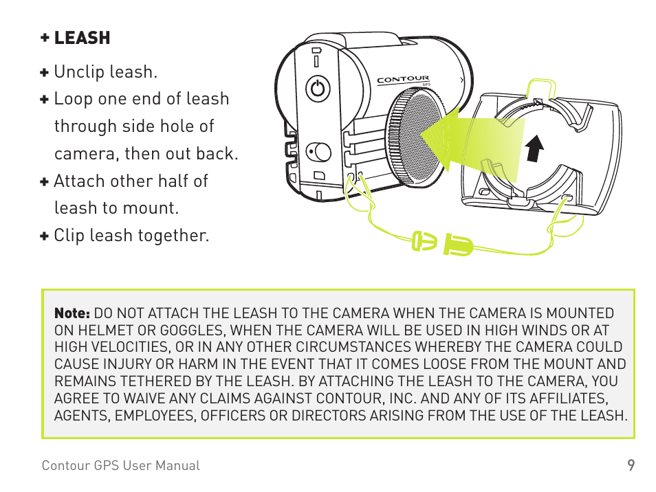 Contour GPS 1400 User Manual | Page 10 / 22
