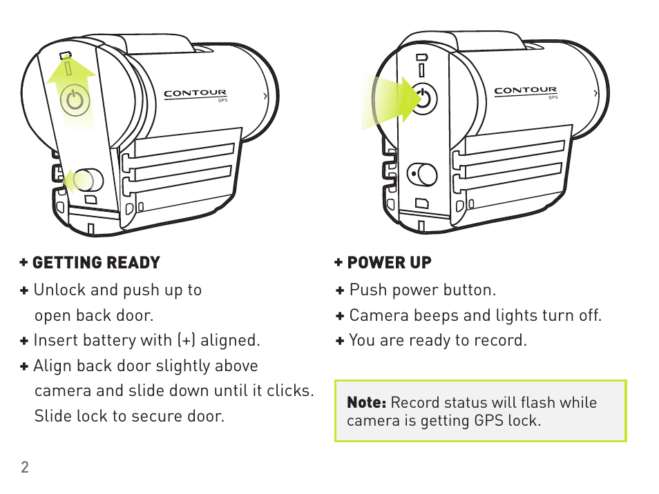 Contour GPS 1400 User Manual | Page 3 / 22