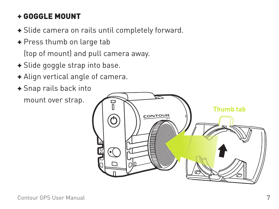 Contour GPS 1400 User Manual | Page 8 / 22