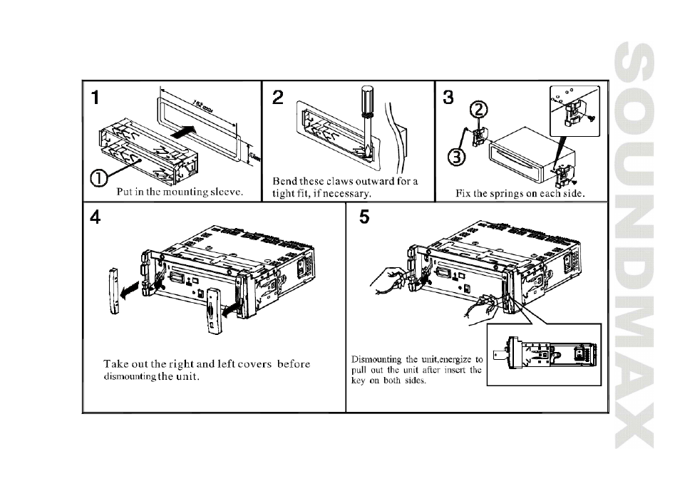 SoundMax SM-CMD3011 User Manual | Page 5 / 56
