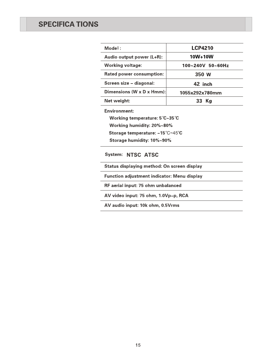 Esselte LCP4210 User Manual | Page 18 / 18