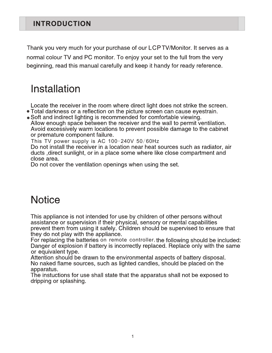 Introduction | Esselte LCP4210 User Manual | Page 4 / 18