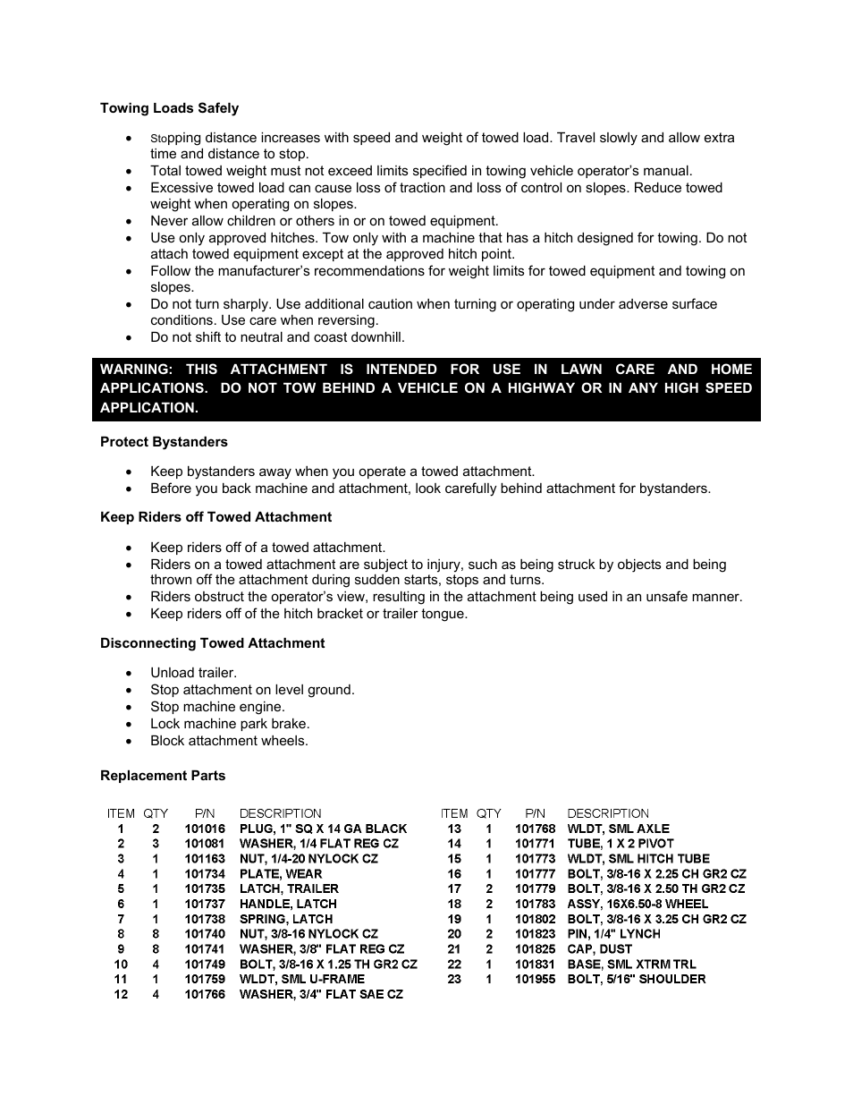 Clam Corp HD 800 User Manual | Page 2 / 4
