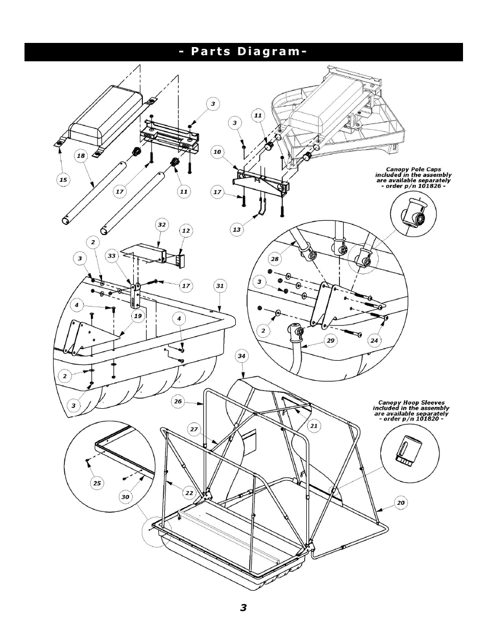 Clam Corp Thermal X 8280 User Manual | Page 3 / 15