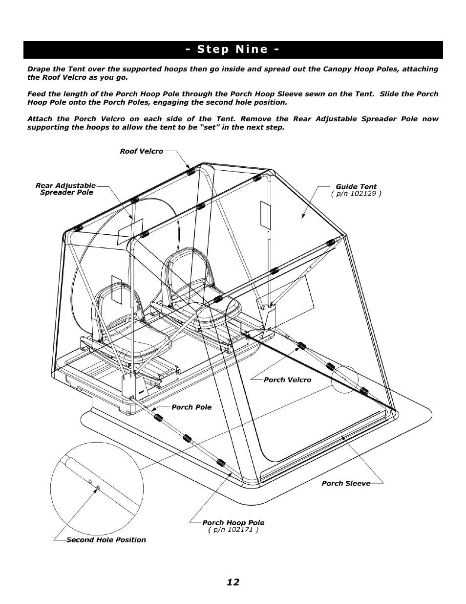 Clam Corp Fish Trap Guide 8060 User Manual | Page 12 / 14