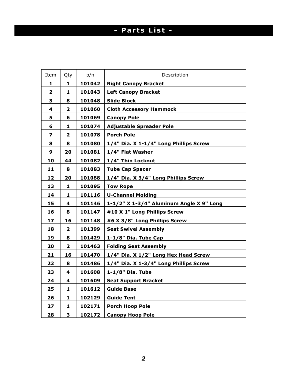 Clam Corp Fish Trap Guide 8060 User Manual | Page 2 / 14
