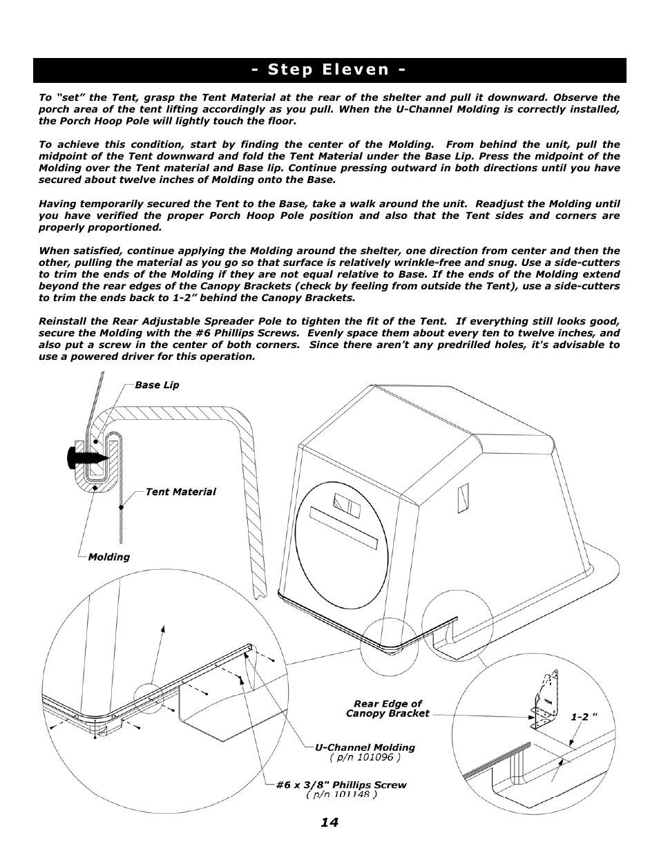 Clam Corp Fish Trap Pro 8 0 9 7 User Manual | Page 14 / 16