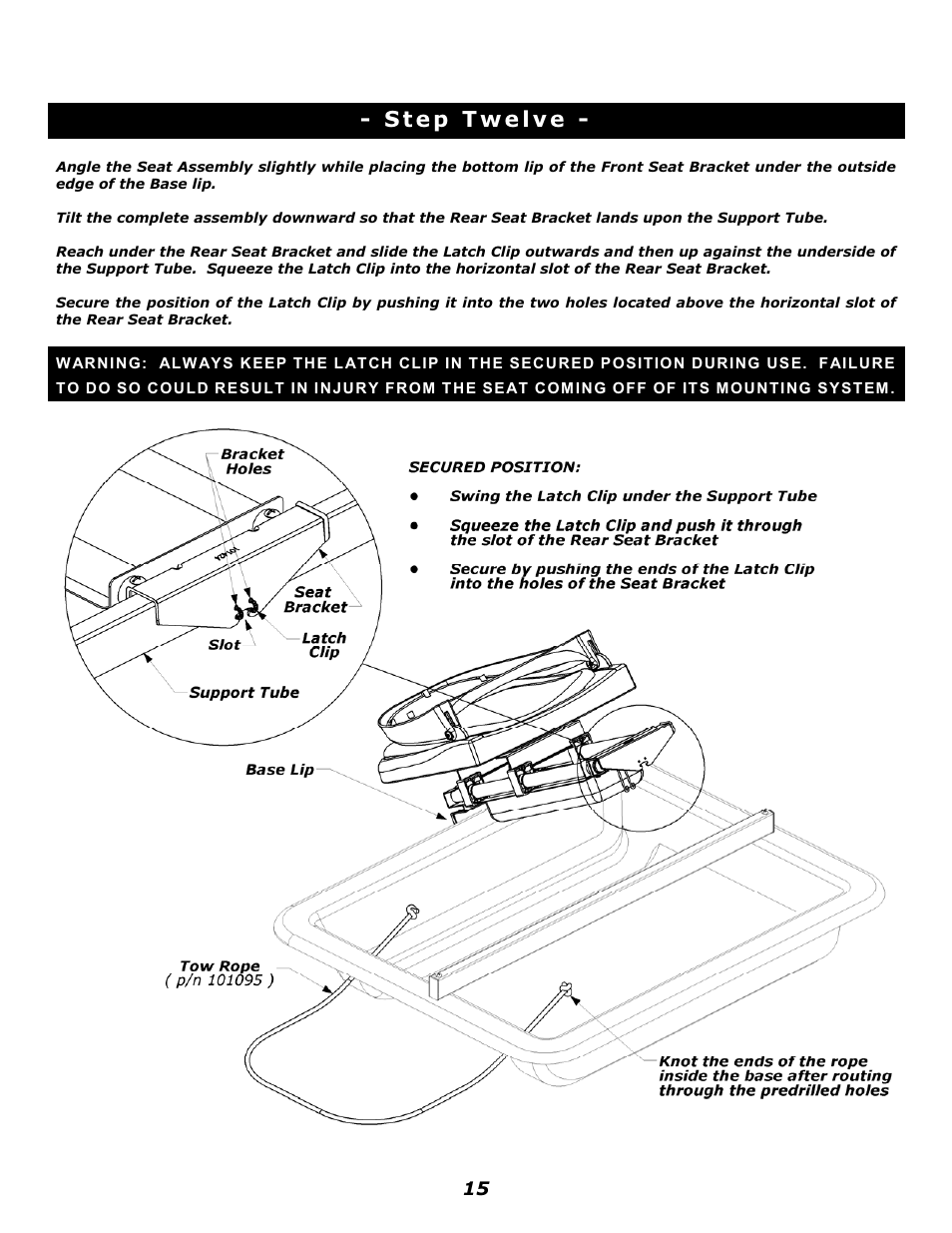 Clam Corp Fish Trap Pro 8 0 9 7 User Manual | Page 15 / 16